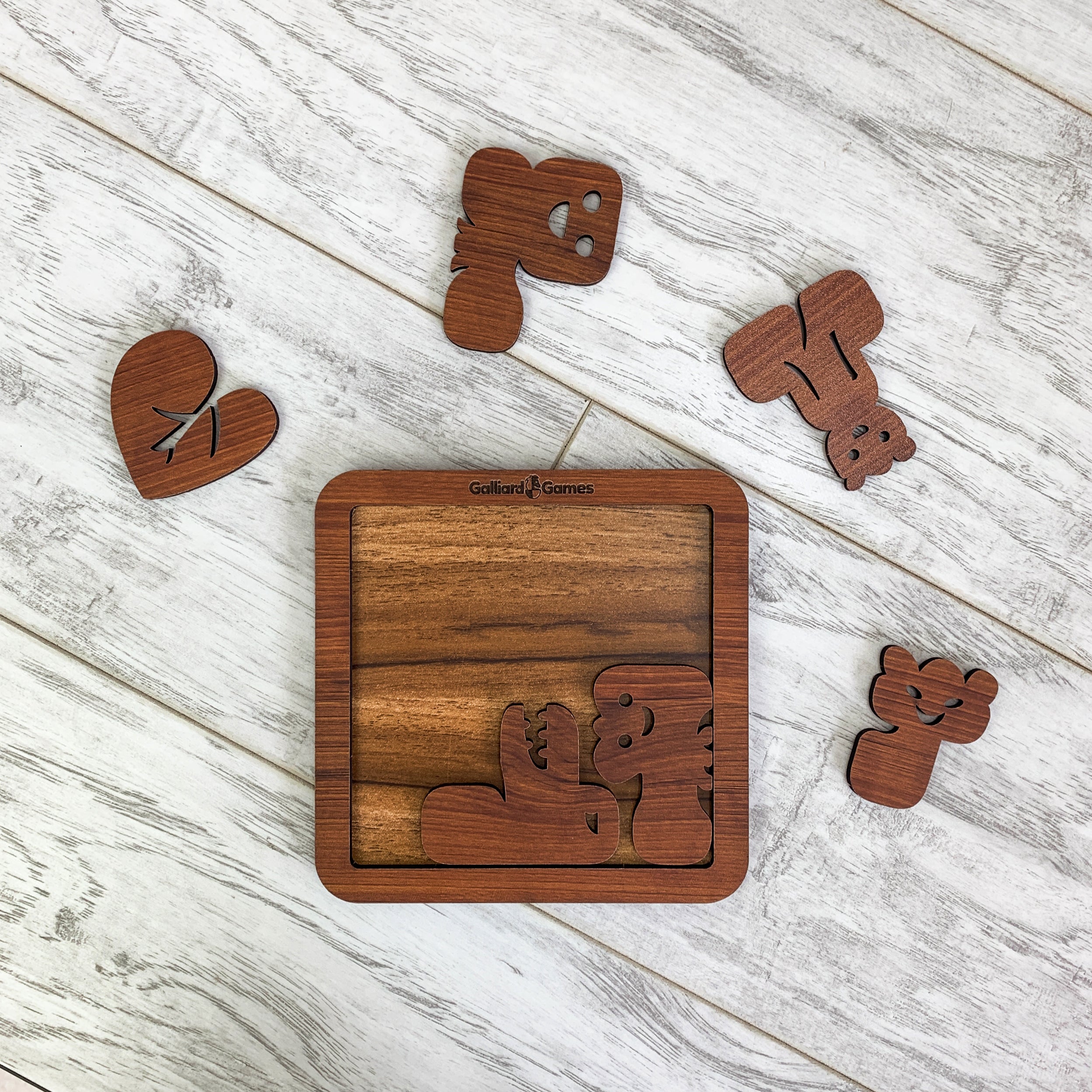 Wooden Shape Fit Puzzle Animals Fit Type 2 - Image 4