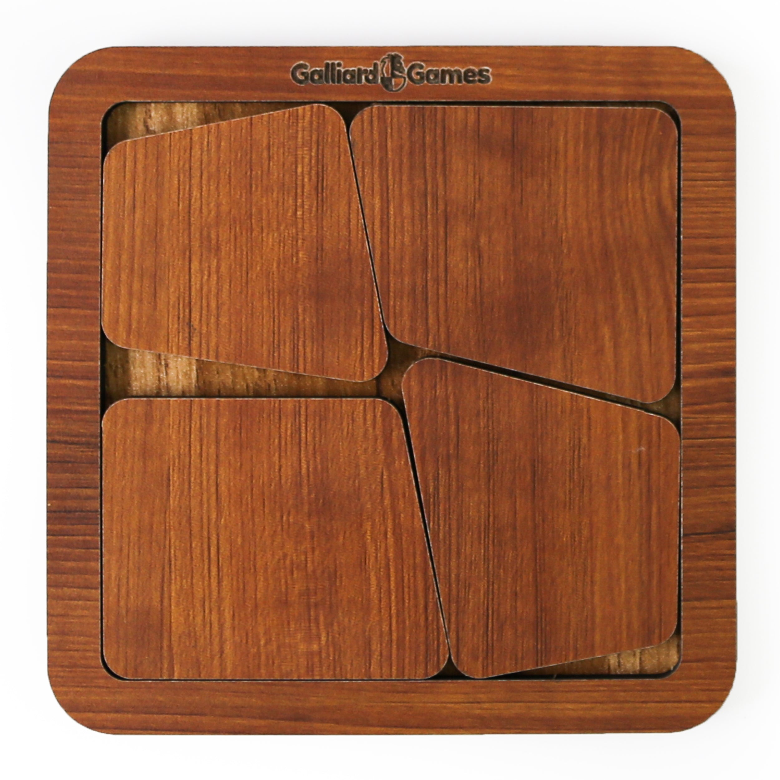 Wooden Shape Fit Puzzle Irregular Fit Type 2