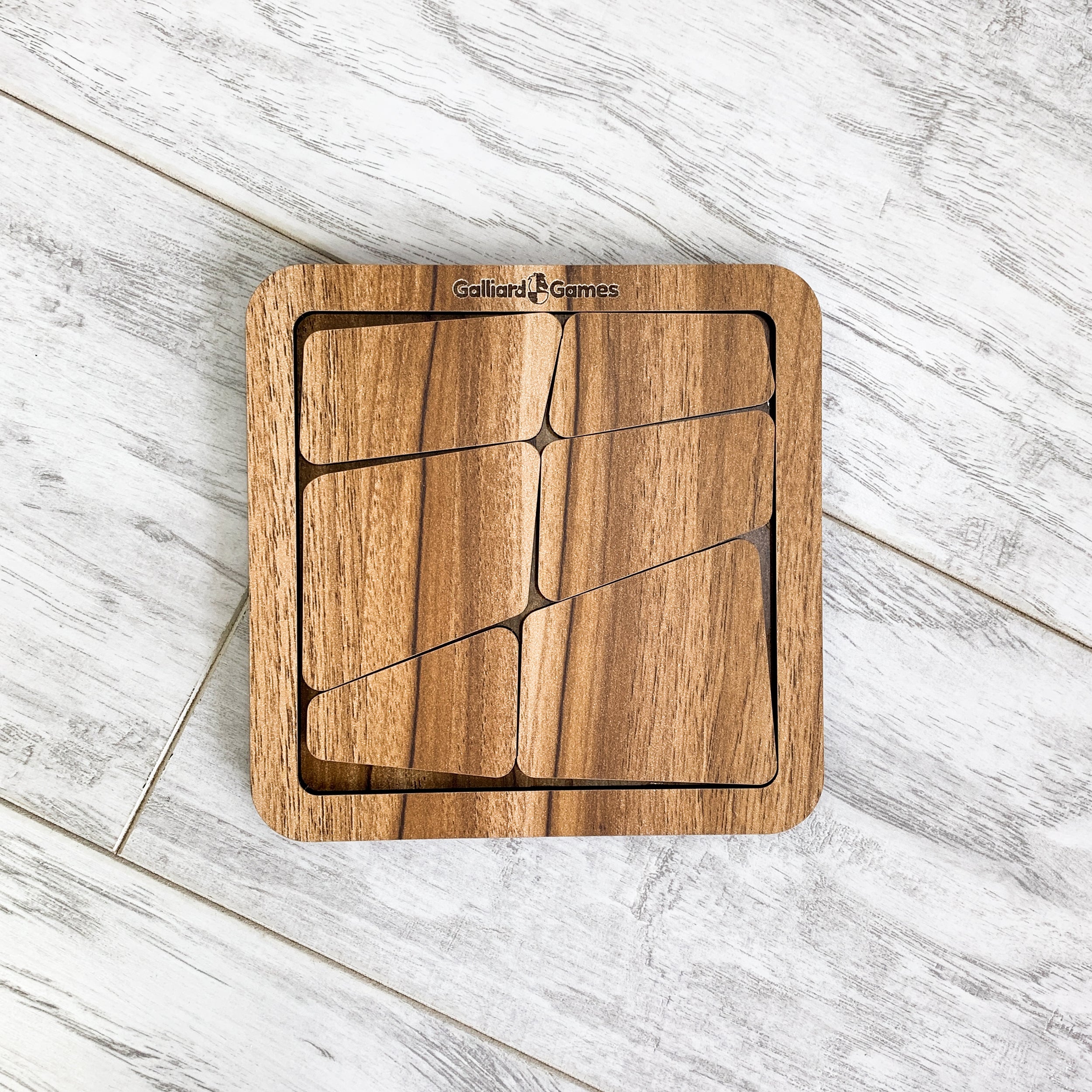Wooden Shape Fit Puzzle Irregular Fit - Image 2