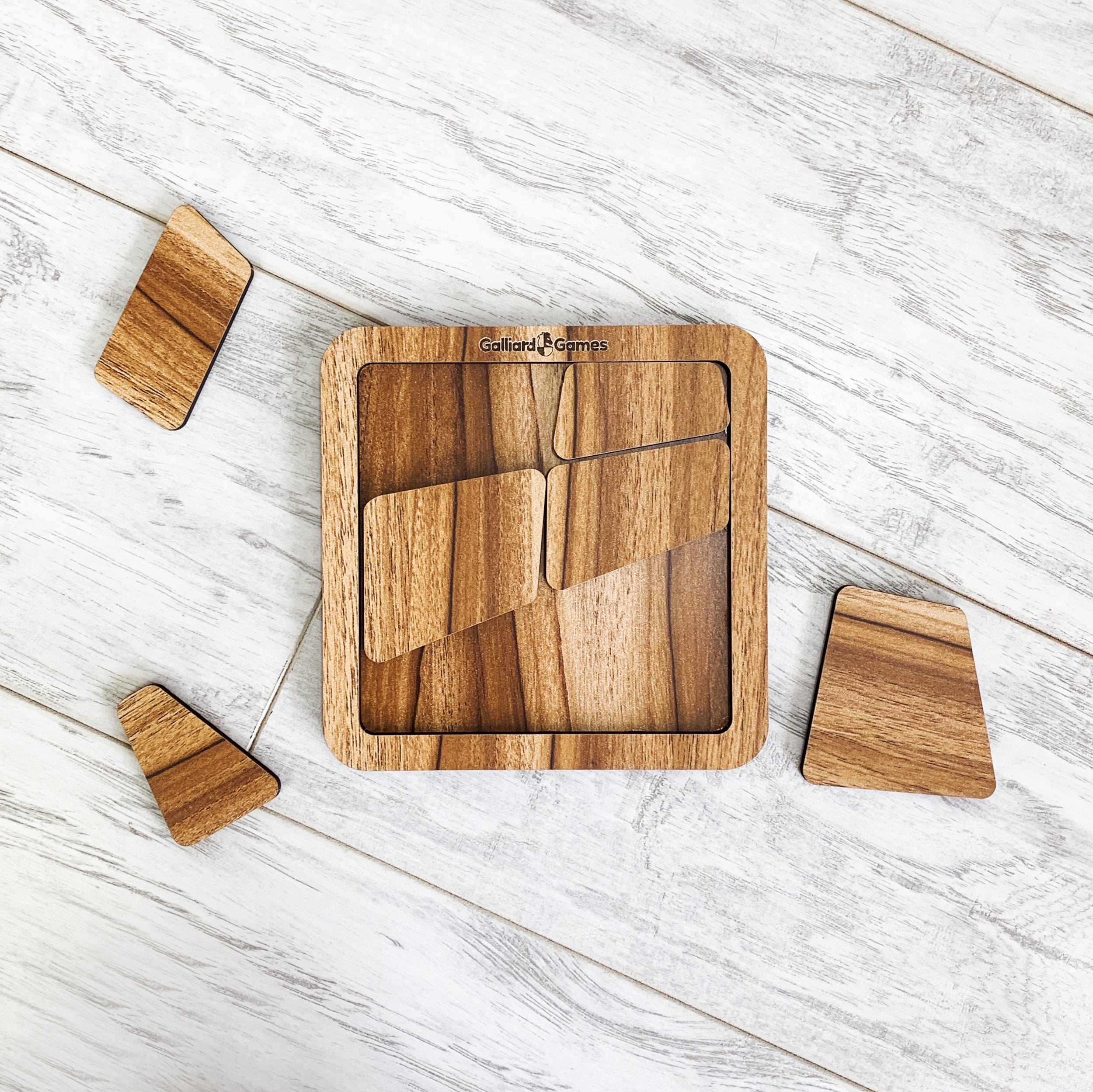 Wooden Shape Fit Puzzle Irregular Fit - Image 4