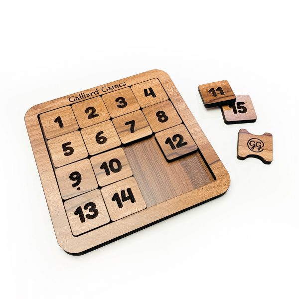 Galliard Games Fifteen Slide Puzzle 4x4 - 3