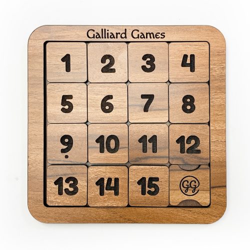 Main-Galliard Games Fifteen Slide Puzzle 4x4 - 6