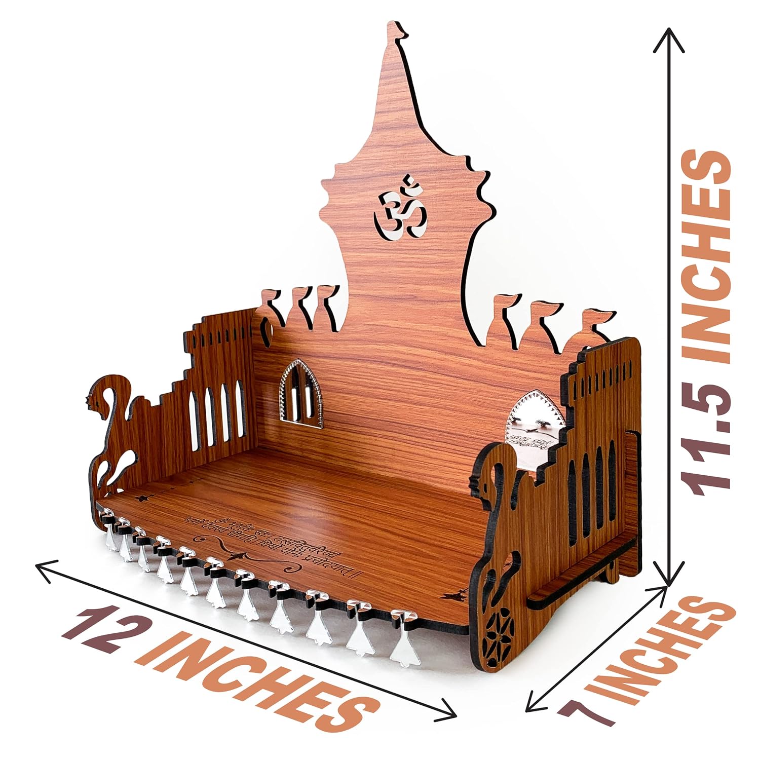 Ashwaraj Temple — Open Deck, Red Teak - Image 2